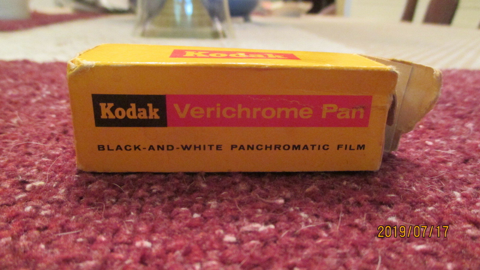Vintage Kodak Verichrome Pan VP-620 B&W Film Exp. 6-63