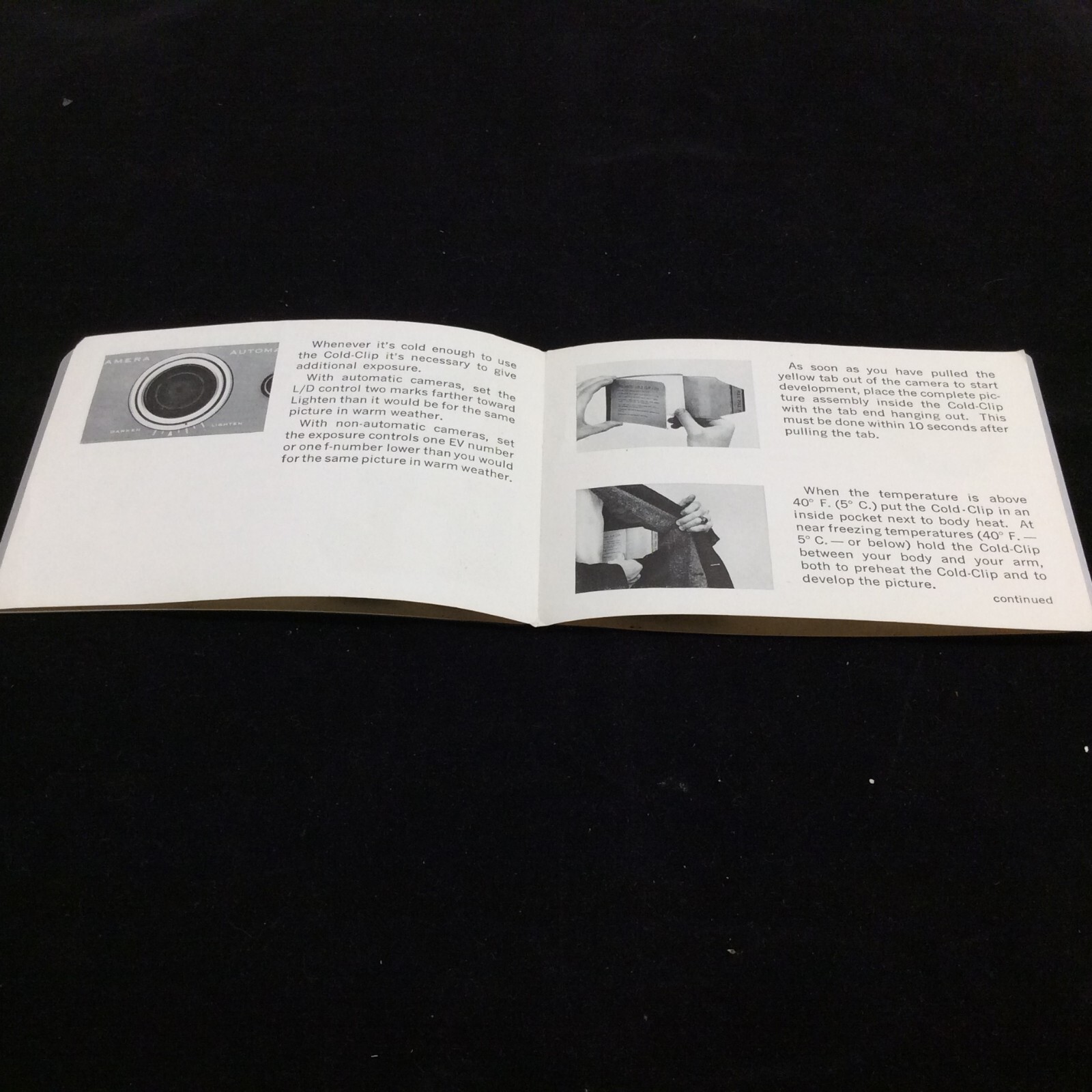 Polaroid Print Mount Polaroid Camera Photo Backs Sealed 1967 Loose LOT Cold Clip