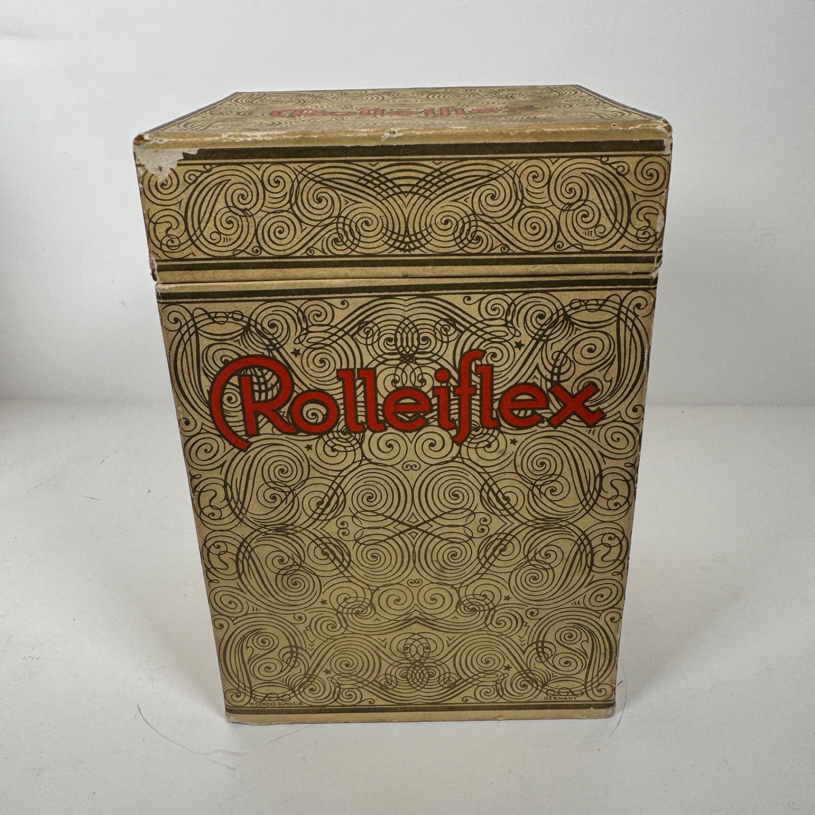 Rare Rolleiflex Empty Box Only For Camera