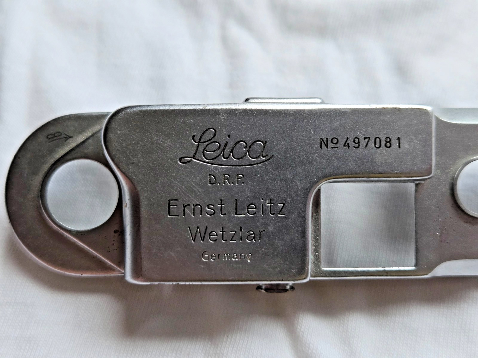 Original OEM Parts Leitz Leica IIIc/IIIf Top Plate 3F/3C IIIC/IIIF (S#: 497xxx)