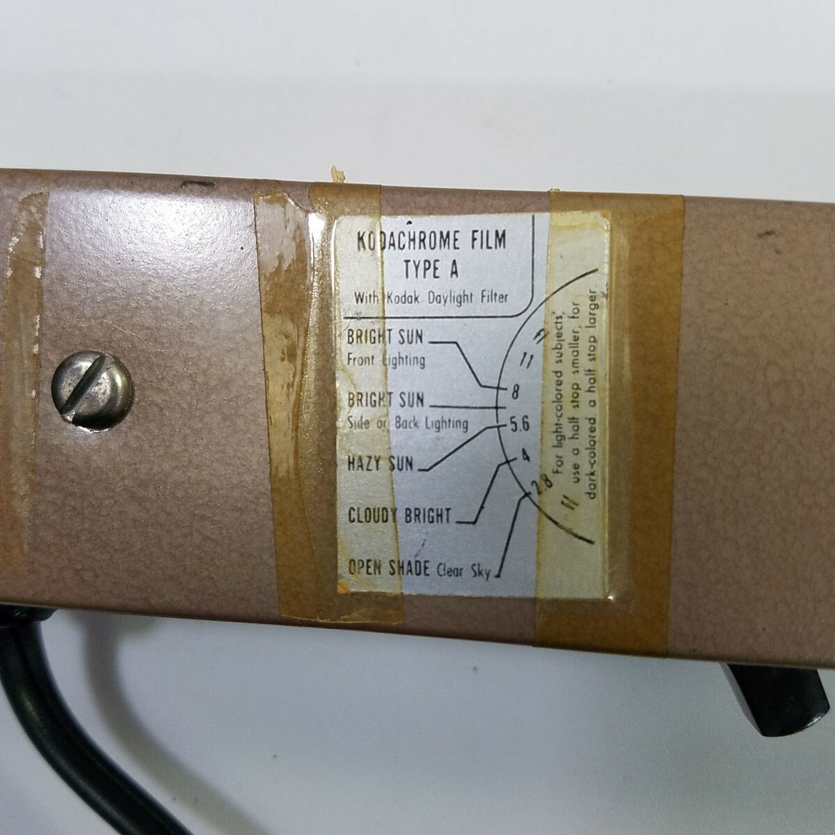 Vintage Harwood Chicago Folding Movie Light Bar 4 Light Works