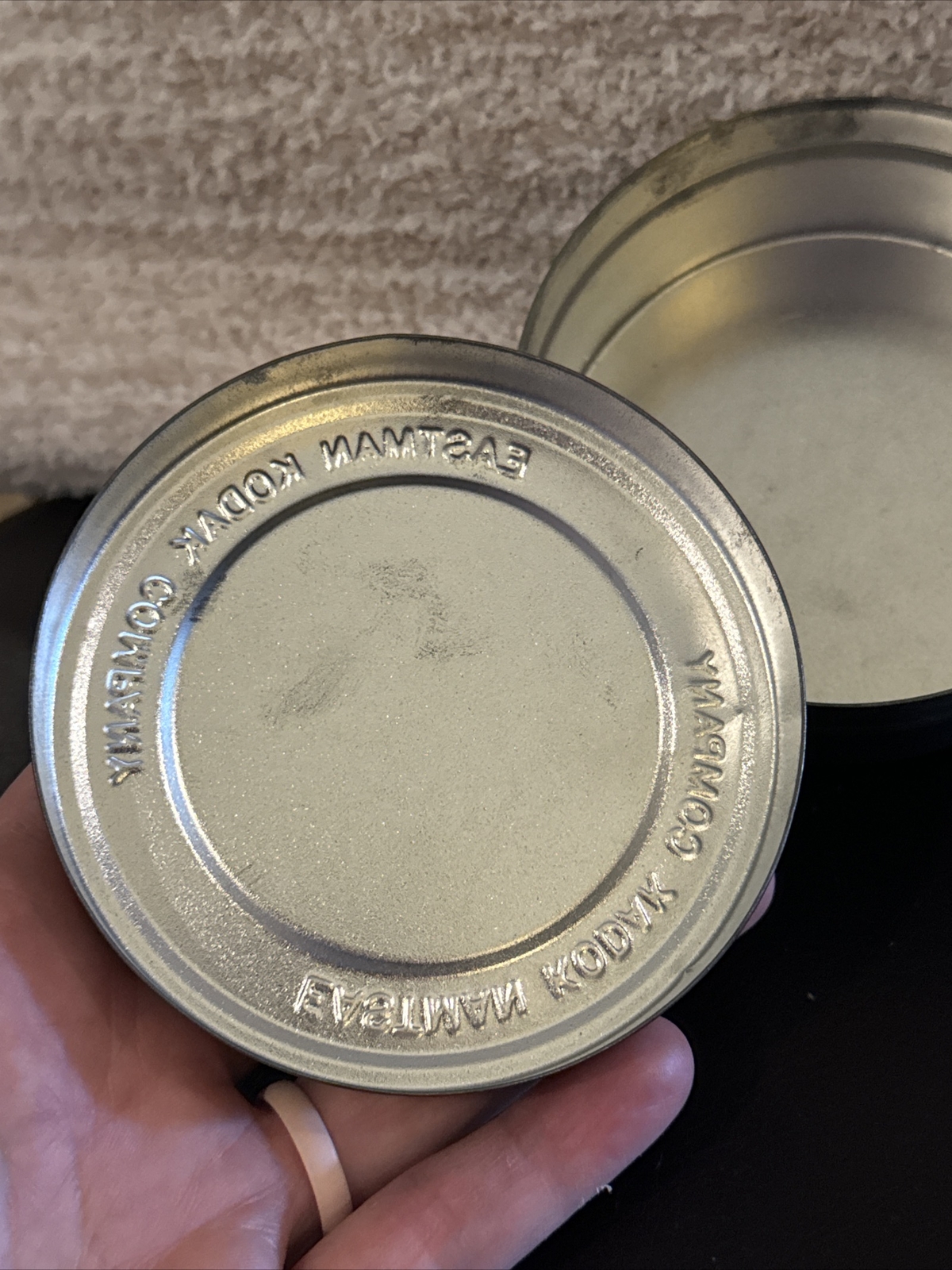 Vintage Eastman Kodak Company Metal Film Tin Canister Can