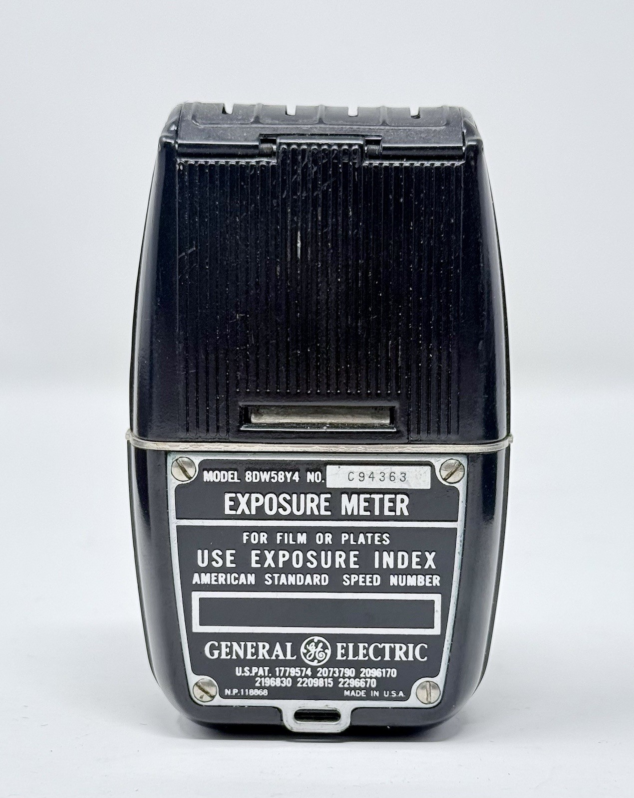 Vintage General Electric Exposure Meter 8DW58Y4 Light Values Photography