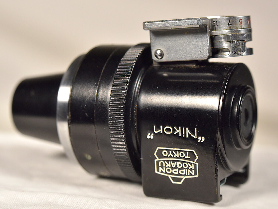 Nikon Rangefinder Variframe Finder / Type 7 / Black / Serial No. 339806 /