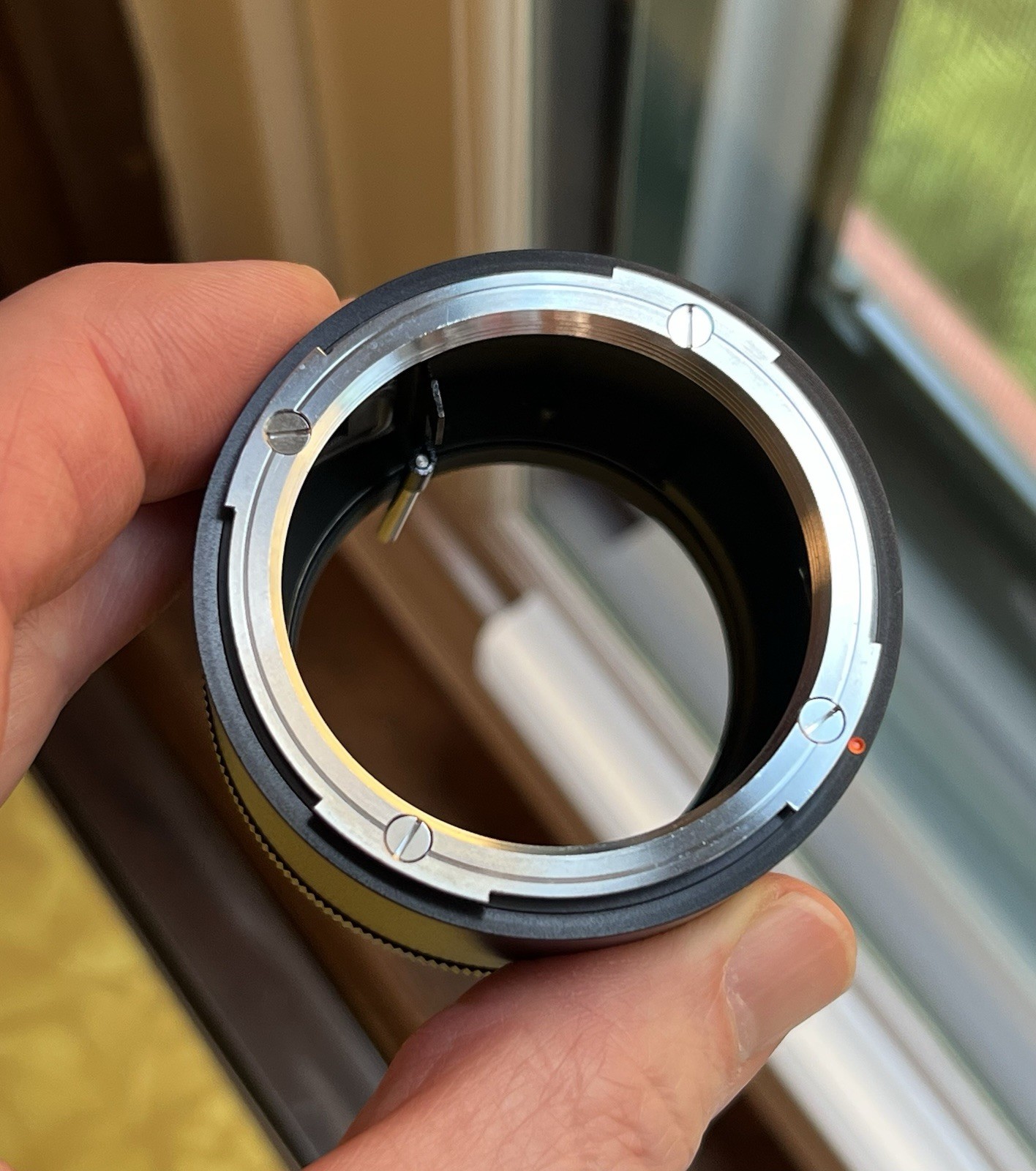 Miranda Film Camera Eye Level Finder + Automatic Extension Tube & 2 Lens Cases