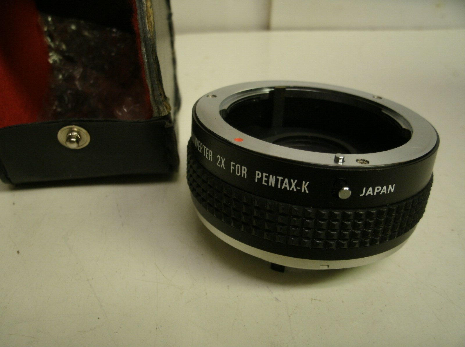 IMADO Auto Tele Converter 2X for PENTAX-K Mount with case Japan