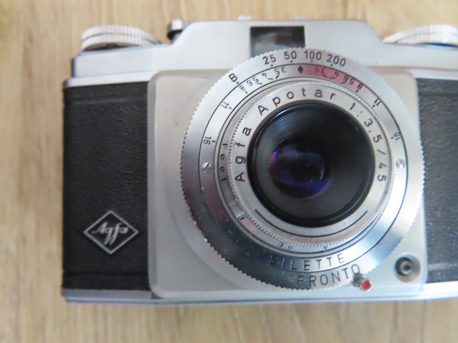 Agfa Pronto Camera with Agfa Apotar Lens