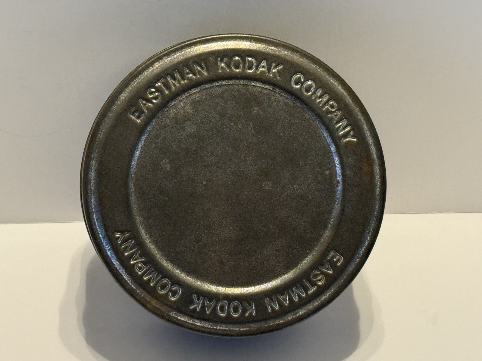 Eastman Kodak Company Film Storage Tin Vintage Empty Width 3 3/4”