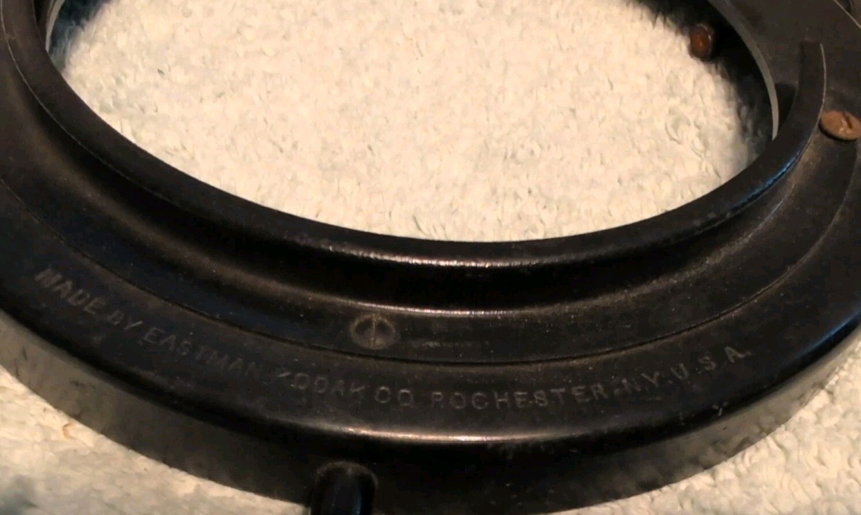 Kodak Eastman Portrait Diffusion Disk Holder No 8 Camera Lens Attachment