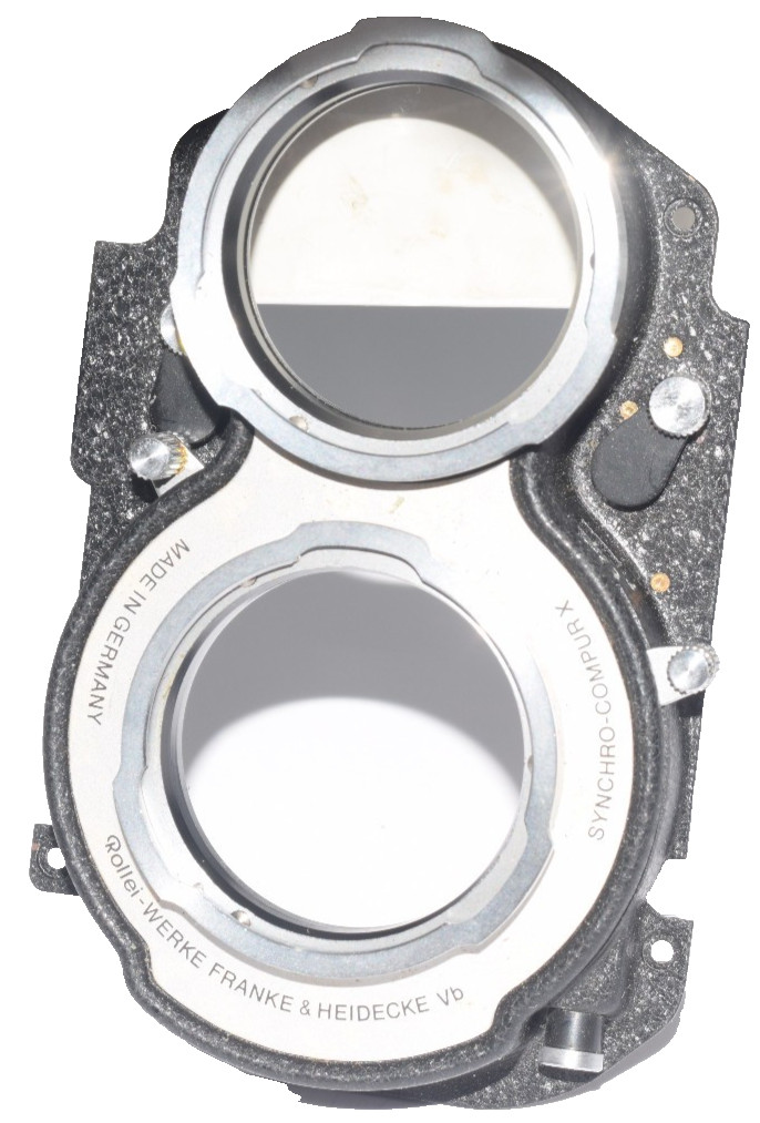 Front Plate for Rolleicord Vb “White Face” TLR Camera