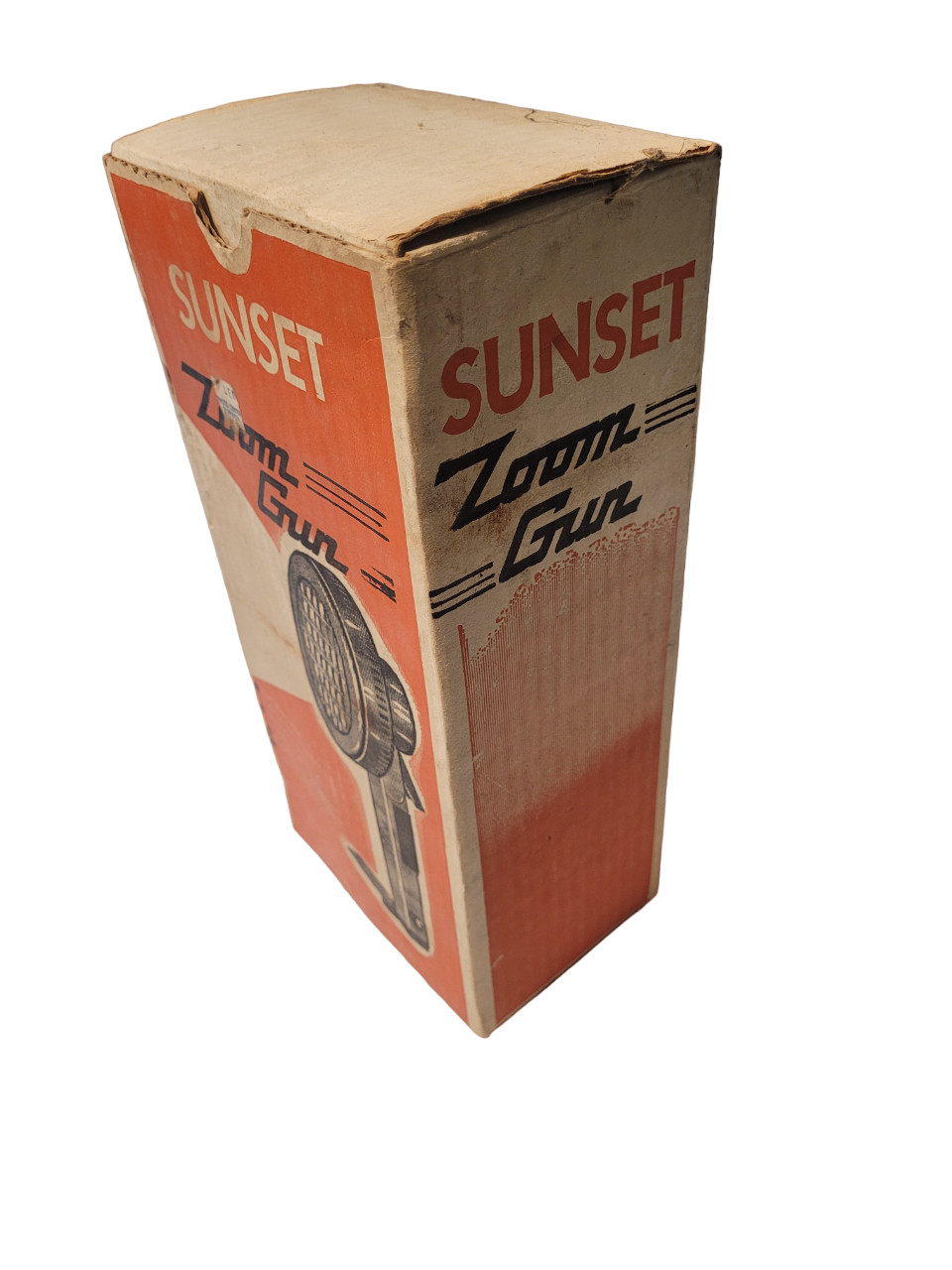 WORKING VINTAGE SUNSET ZOOM GUN UL-E20481 CAMERA LIGHT WITH ORIGINAL BOX