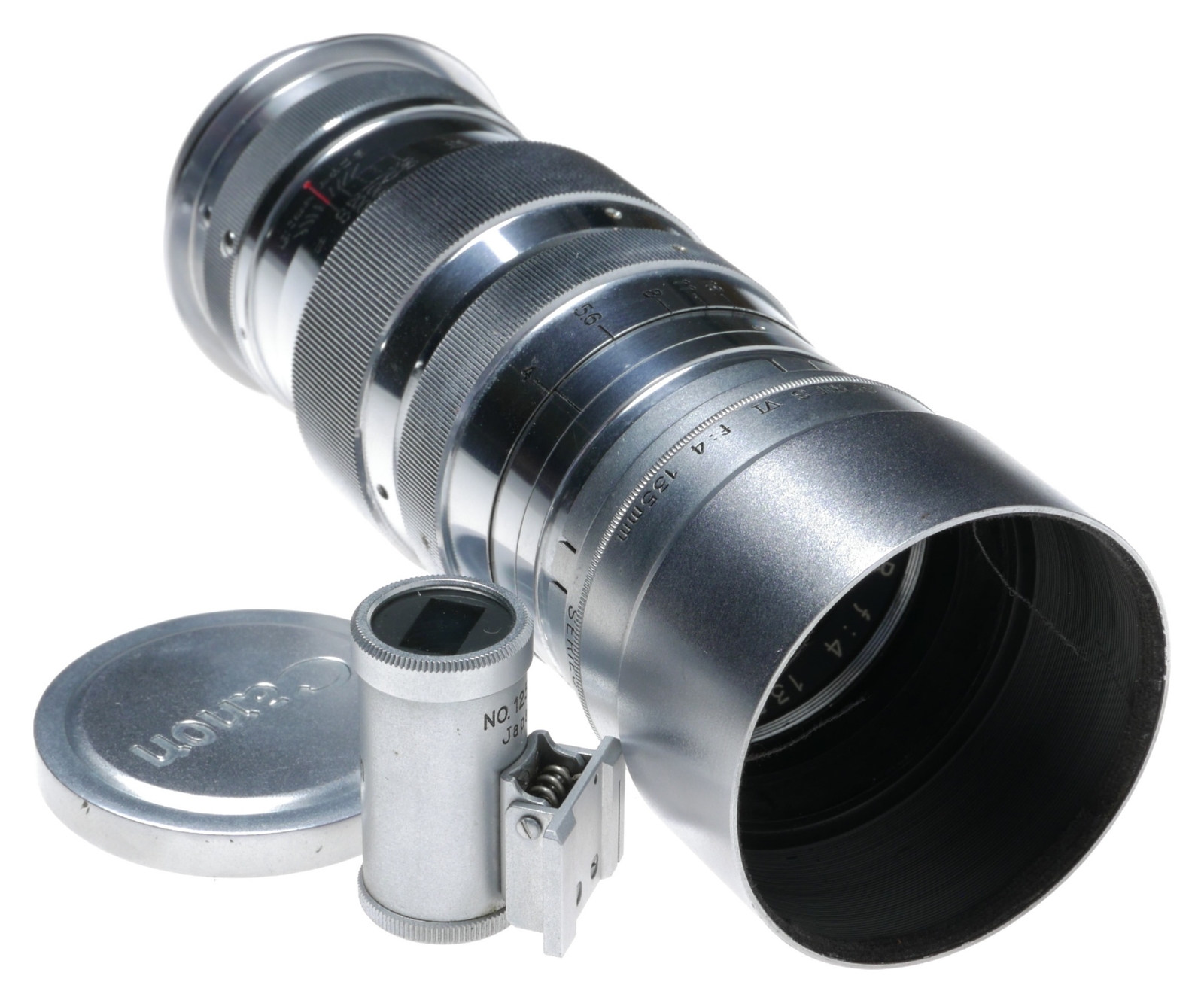 Leica M39 Canon Serenar f:4 135mm Camera Telephoto Lens Finder