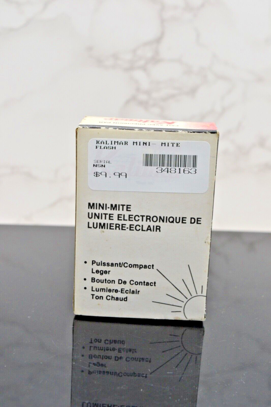 Kalimar mini mite electronic camra flash. K-408