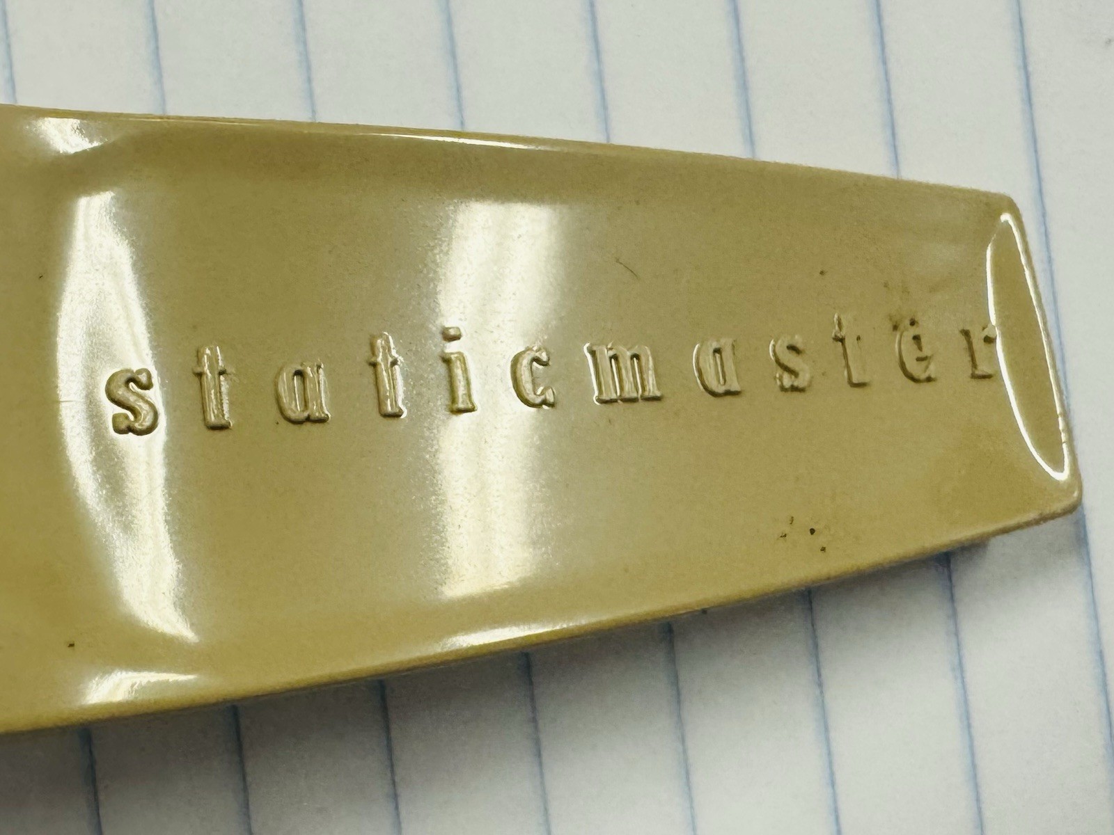 Staticmaster Polonium Brush for Photo Negatives or Phonograph Records #1C200