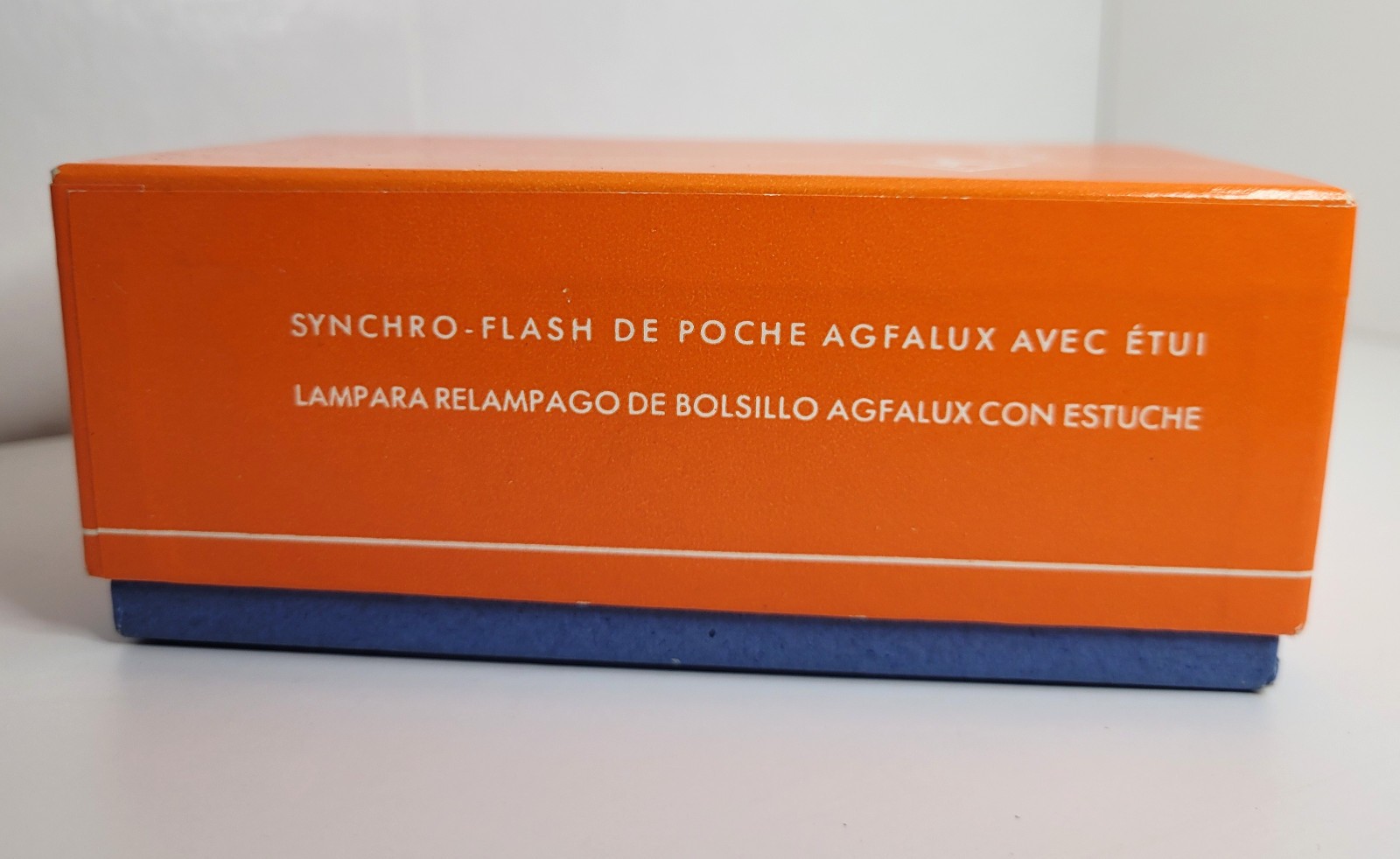 Agfa Agfalux Pocket Flashgun Type 6075 w/ Case, Manual & Box