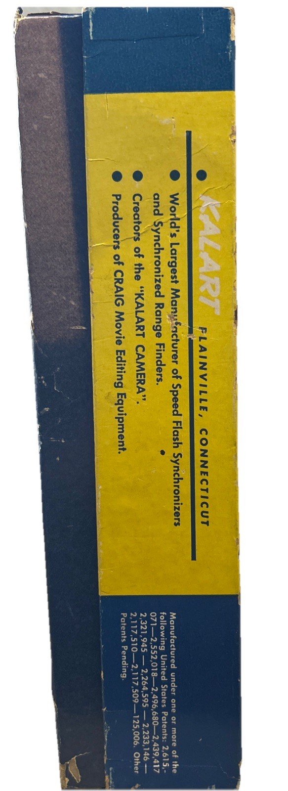 Kalart Safety First Super Speed Flash VTG Original Box UNTESTED K1