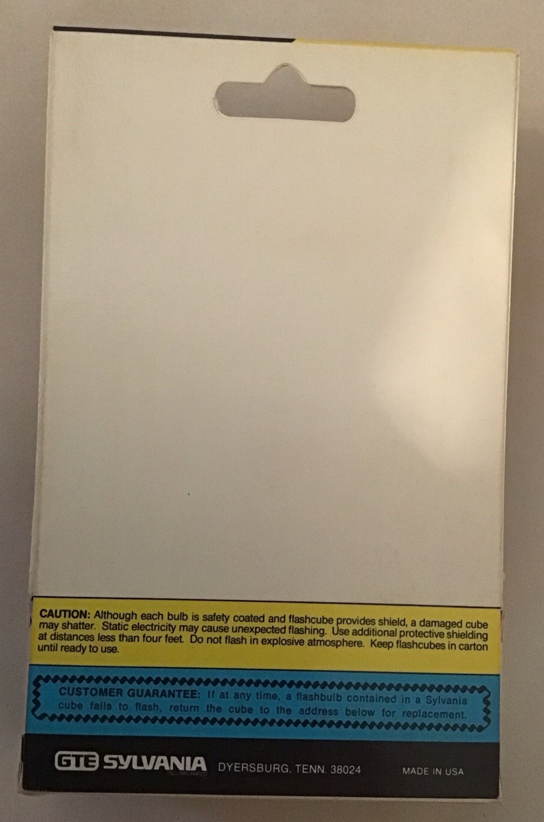 Sylvania Blue Dot Flashcubes 3 Pack/12 Flashes Brand New