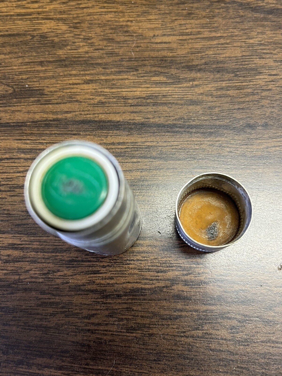 Agfa – Aluminum Metal 120 Film Canister – Vintage WITH PILL BOTTLE