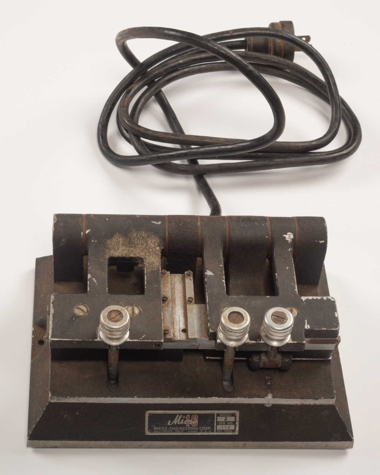 Micro-Engineering Corp 16mm Film Hot / Cement Splicer Micro 16 Model 2