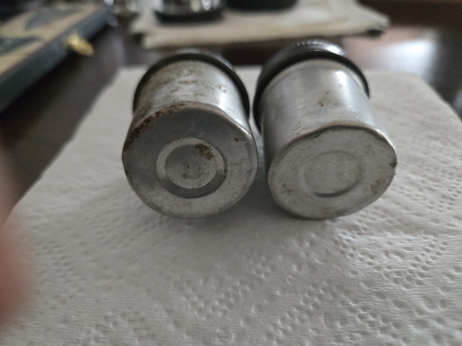 Vintage Aluminum 35MM Film Canisters Used
