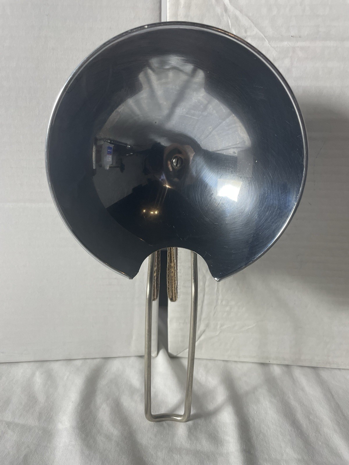 Vintage King-Sol Research Corp NYC Flash Reflector w/ Bracket
