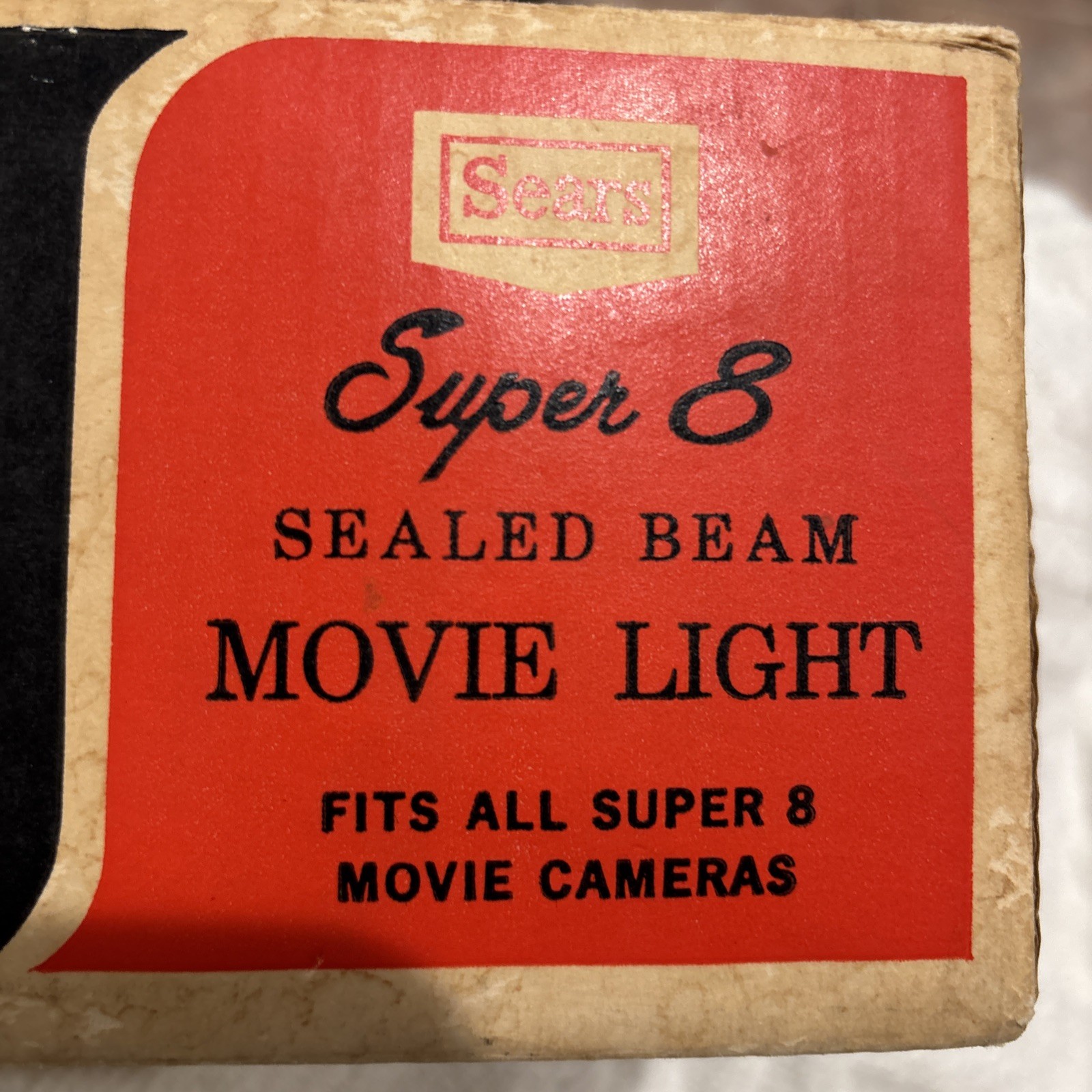 Sears Super 8 Sealed Beam Movie Light Model 8846