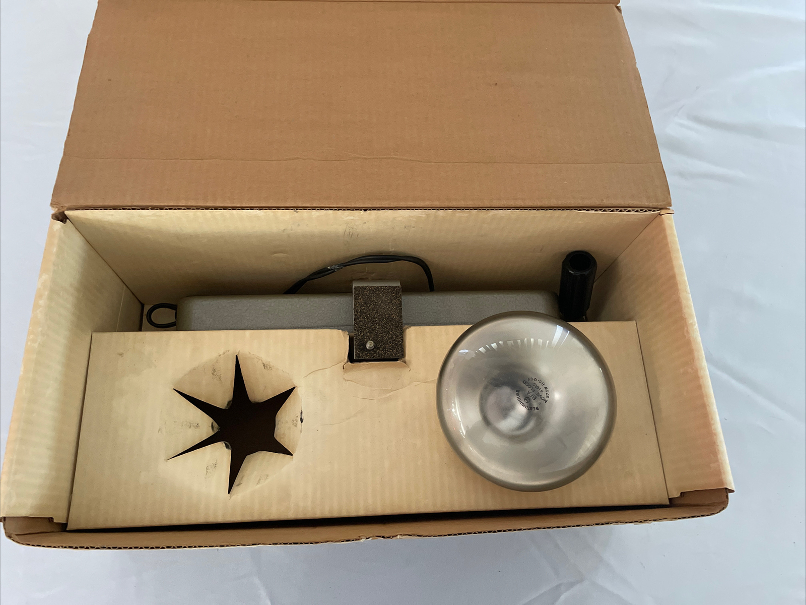 VTG Bell & Howell Light For Indoor Movies 28801 Photography Works 1 Bulb Box