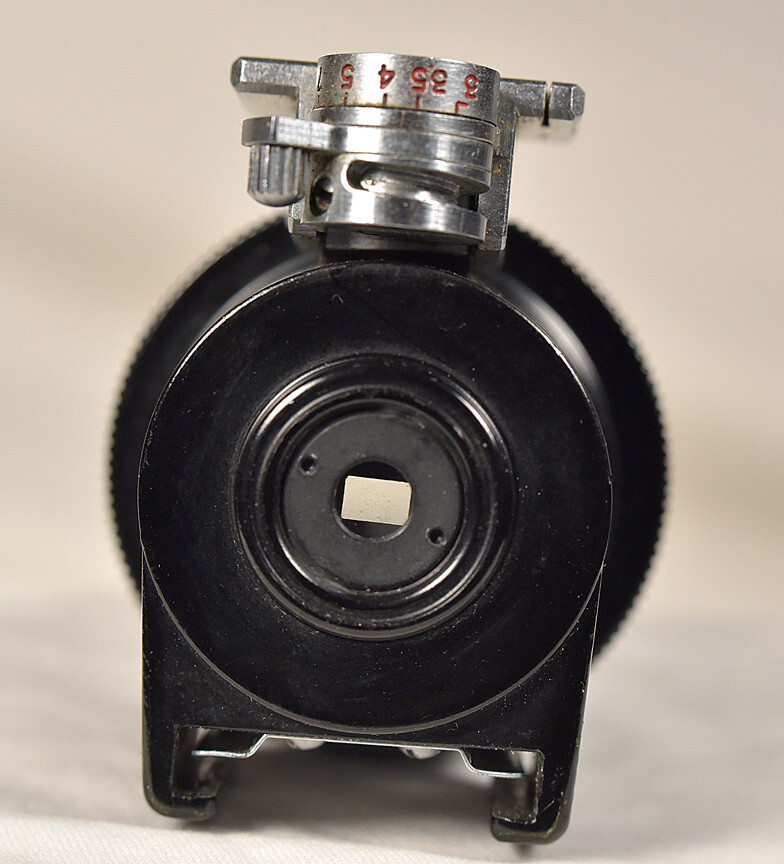 Nikon Rangefinder Variframe Finder / Type 7 / Black / Serial No. 339806 /