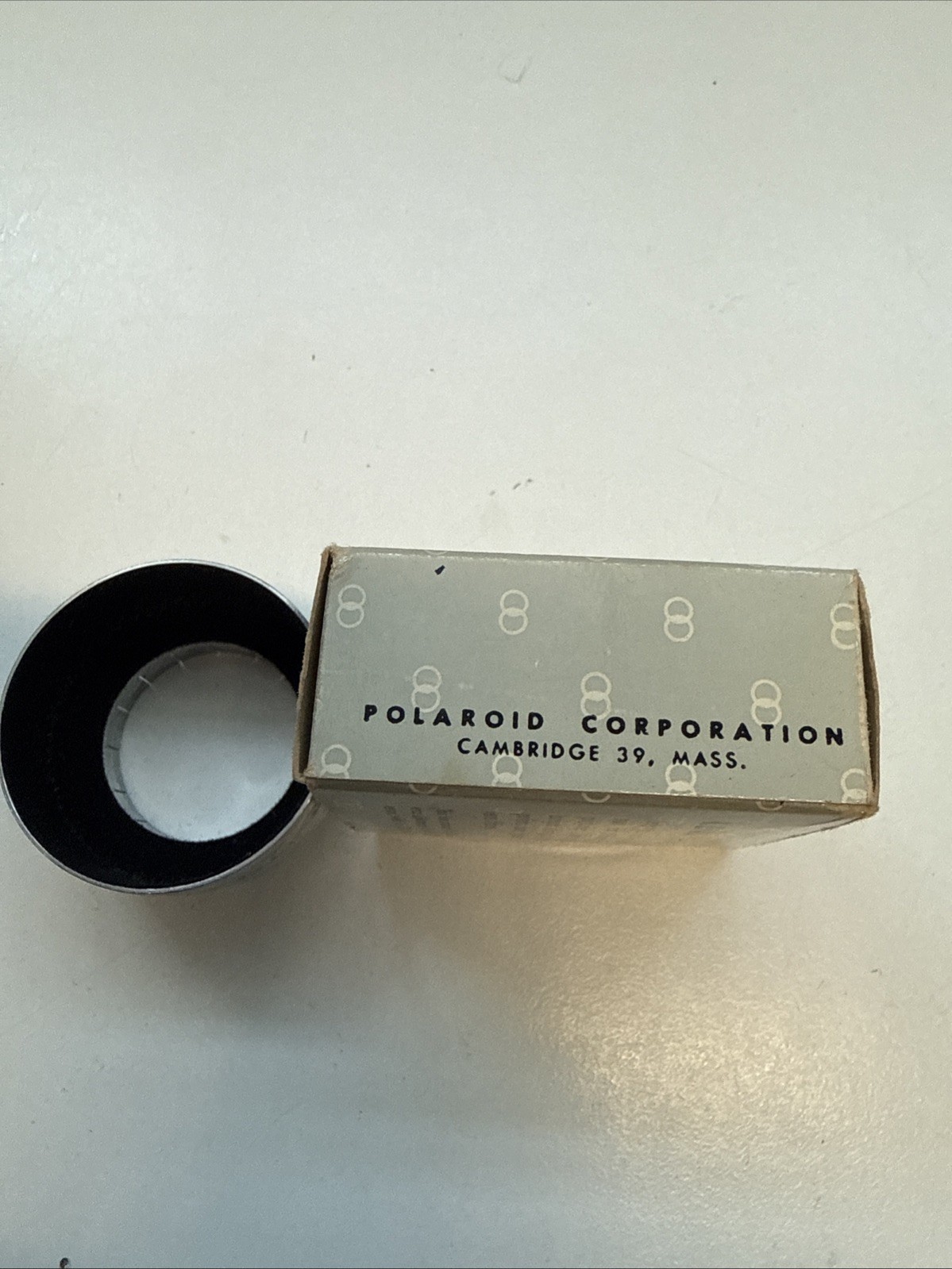 Rare Vintage Polaroid Lens Shade with Original Box