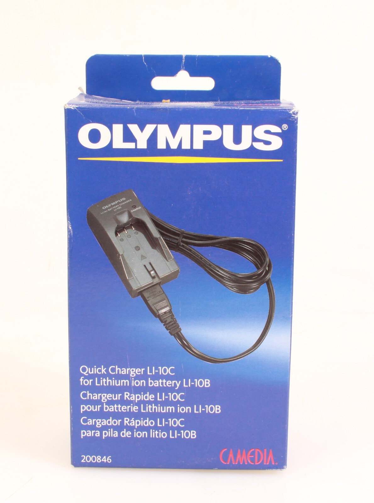 Olympus LI-10C Battery Charger – New in Box – New Old Stock