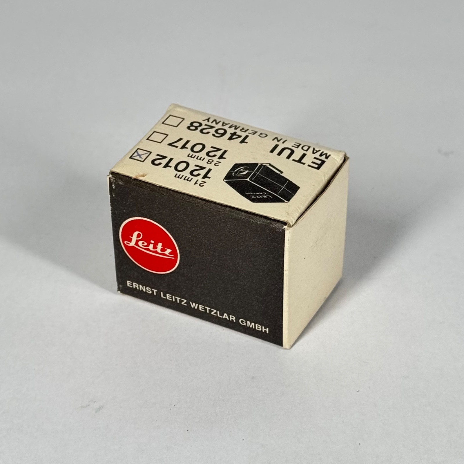 Leica M 21mm 12012 ETUI Bright Line Viewfinder Finder *BOX ONLY*