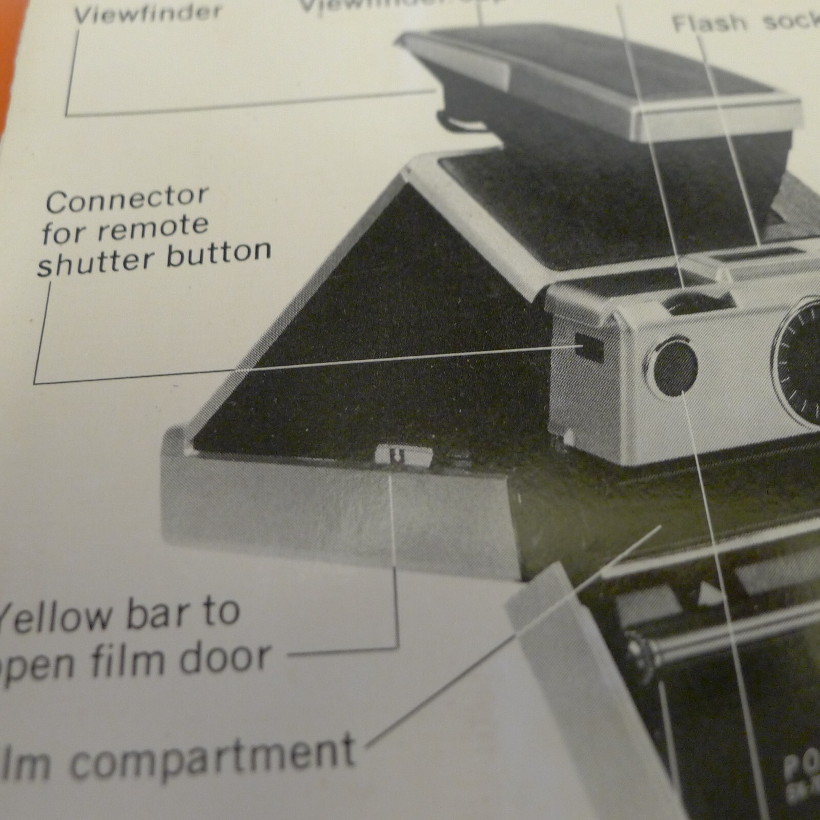 Polaroid #132 Self-Timer for Folding SX-70 Instant Film Camera – TESTED BB