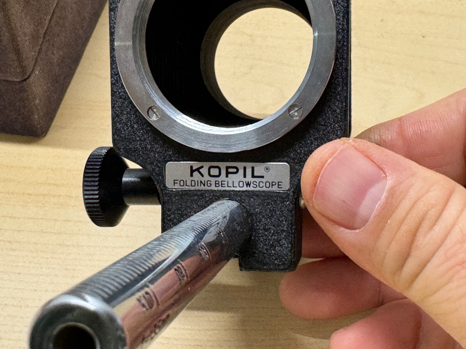 Kopil Folding Bellowscope for Leica Screwmount Camera in Original Box (AB53)