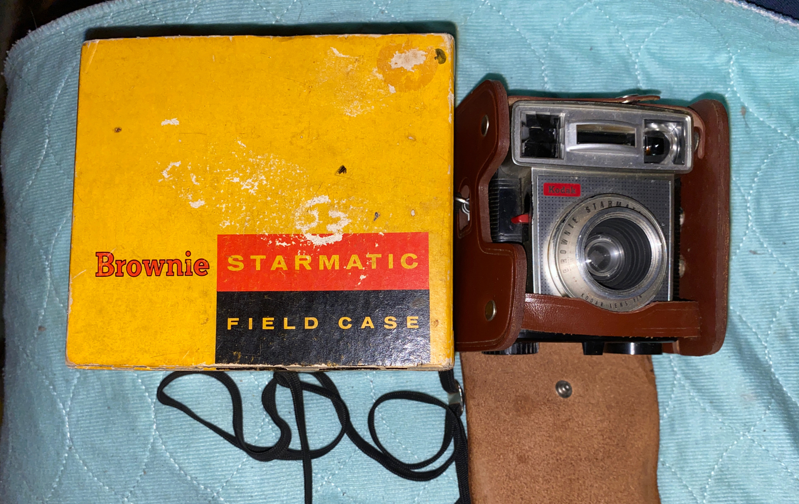Vintage Kodak Brownie Starmatic/Starmeter Field Case w/Box #46 FC