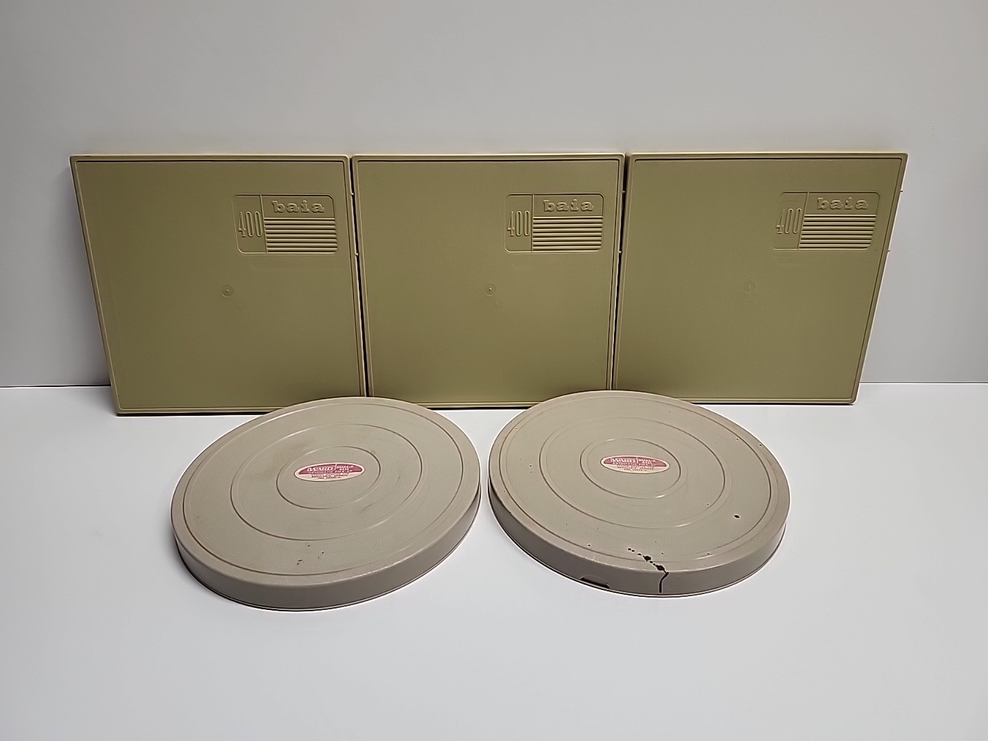 Reel To Reel Movies And Cases Hawaii X2 & 1 Unknown 5 Cases 2 Empty Reels 8mm
