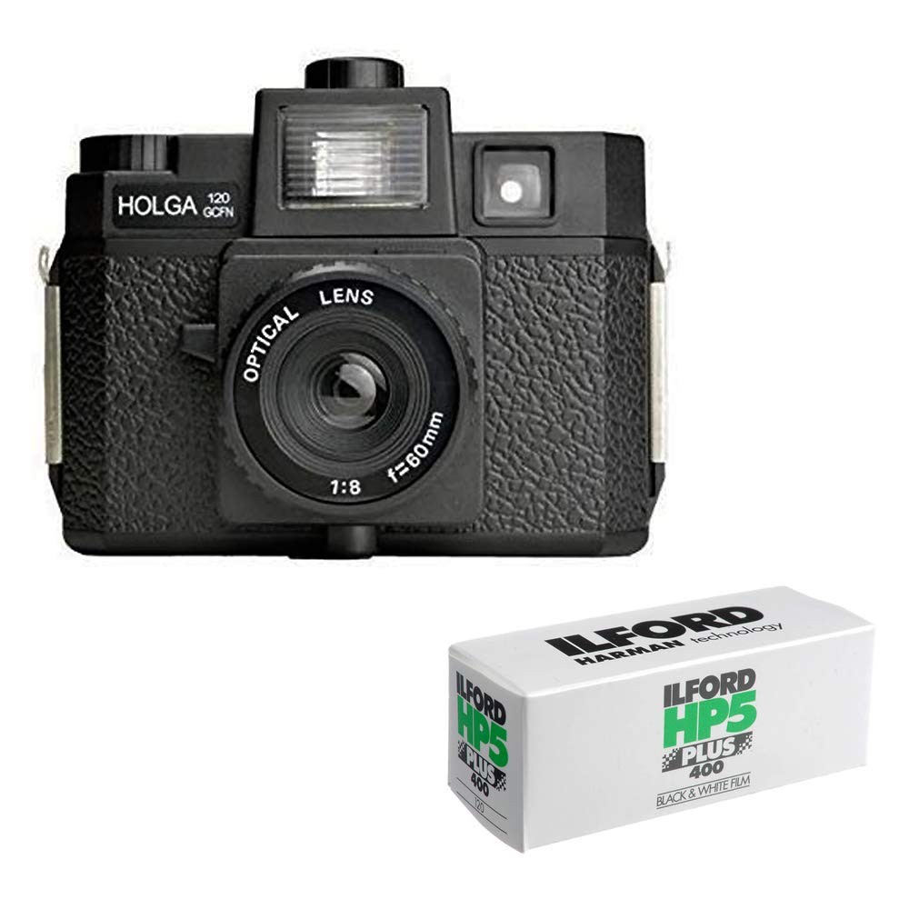 Holga 120GCFN Medium Format Film Camera with Ilford HP5 Plus Black and White …