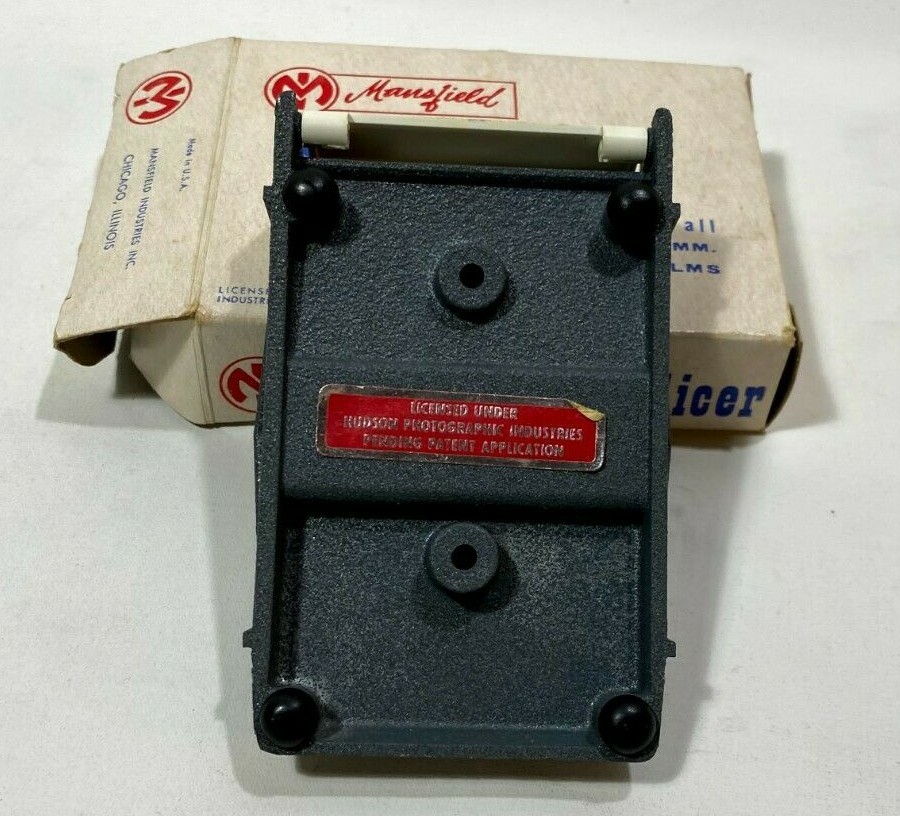 Vintage 8mm 16mm Movie Film Splicer Mansfield Chicago Illinois USA (SUPER CLEAN)