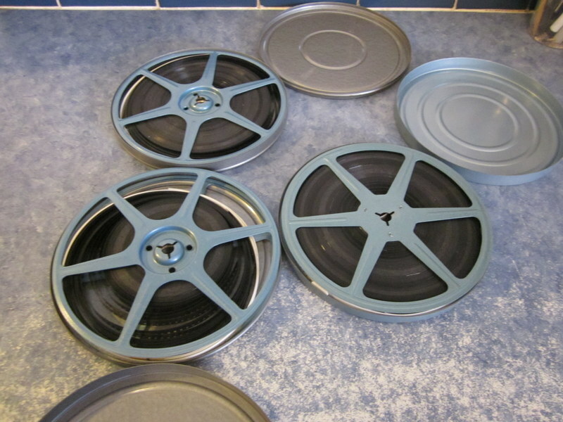 3 Vintage Home Movie 300 Feet 6″ Movie Reels