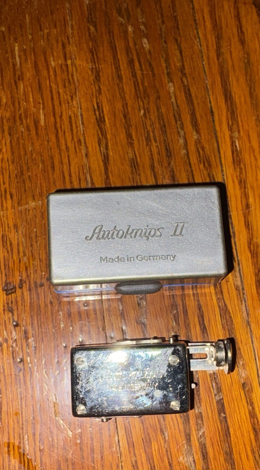 Vintage Autoknips II Mechanical Self Timer D.R.P. Made in Germany & Case