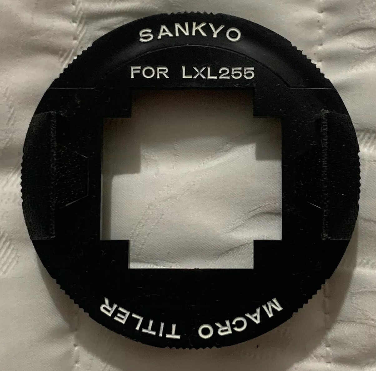 VTG Sancro Macro Titler For LXL255 With 9 Macro Filters Carrying Case From Japan