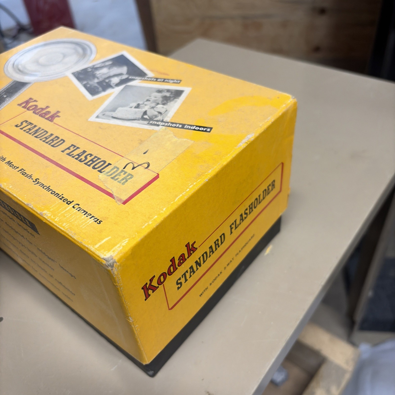 Kodak Standard Flash Holder with Original Box 1950 USA