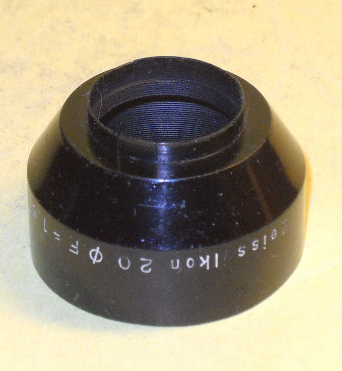 Original Zeiss Lens Shade for Tessar 1,5cm/2,7 in very good condition!