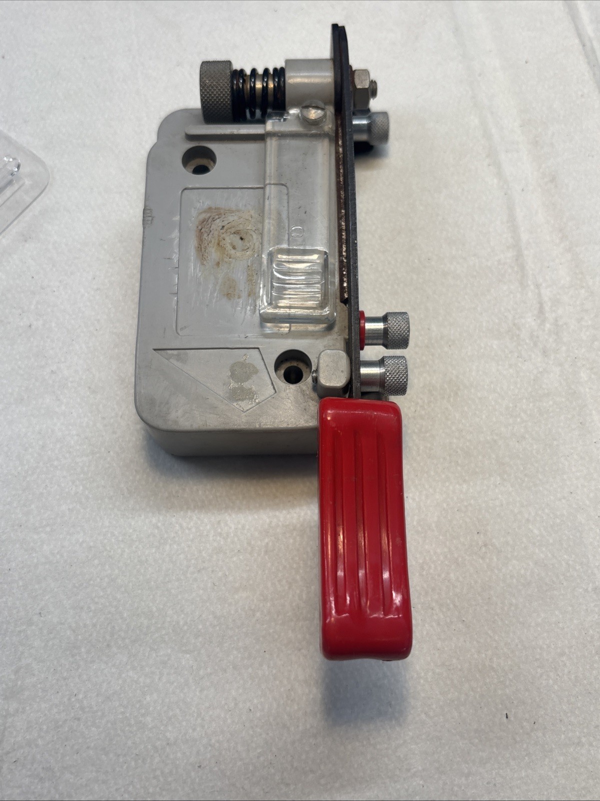 Vntg Photography 2 x 2 Cardboard Slide Cutter Slicer. Garnet And 8MM Splicers
