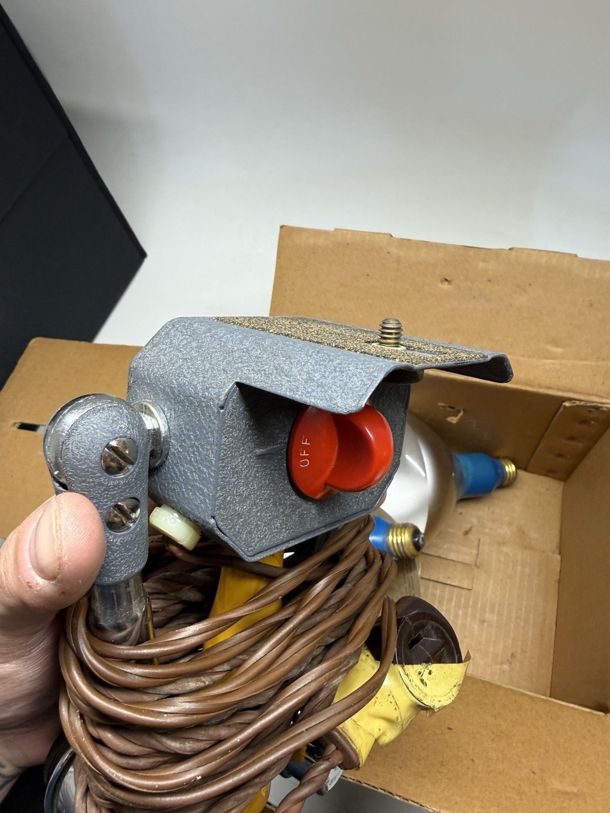 Vintage Mayfair Foldomatic Pocket Camera Flood Light w/ Box Dimmer Brooklyn NY