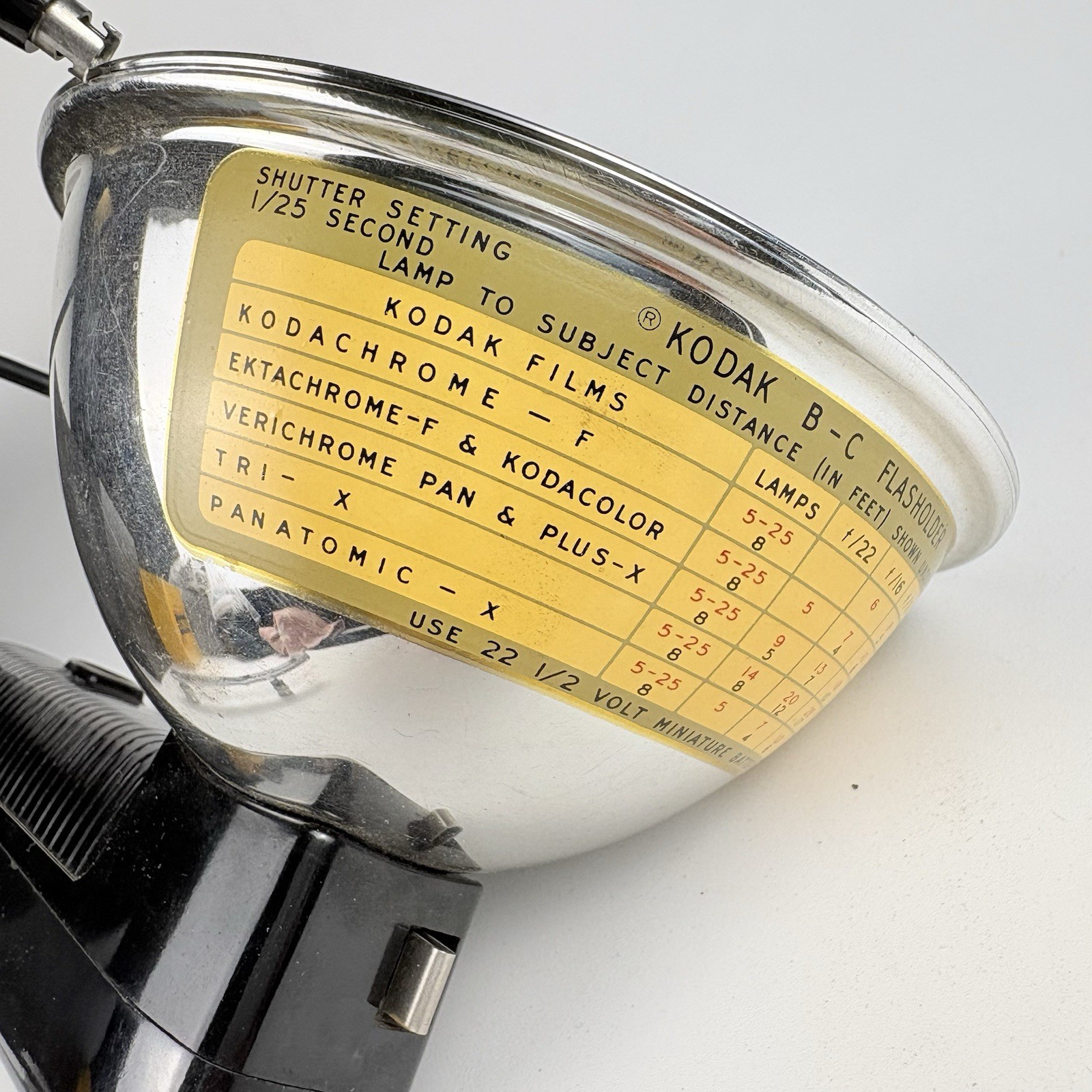 Vintage Kodak B-C Flasholder with Original Box Photography