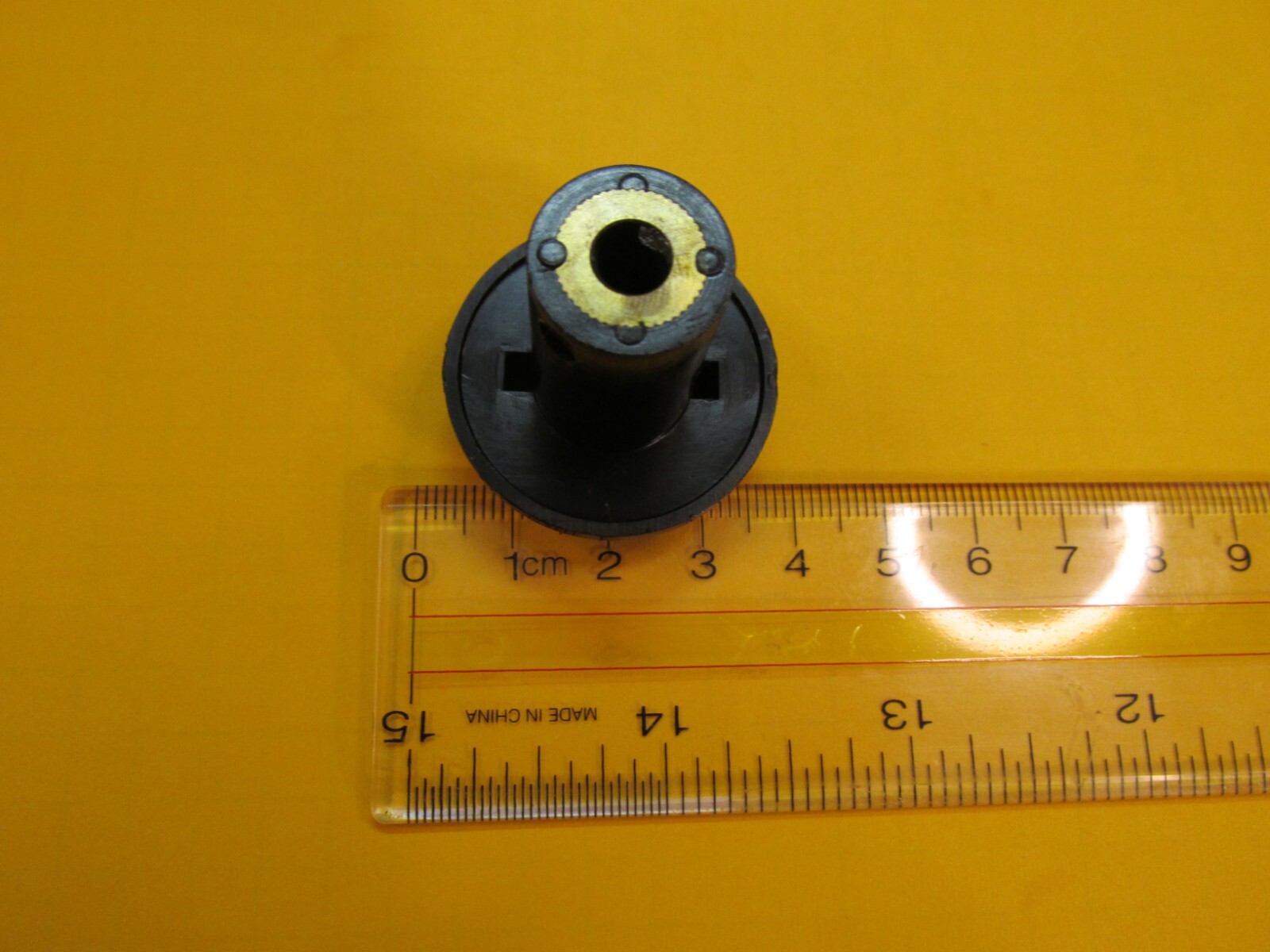 Sankyo Black Plastic Knob From Dualux 1000 Made in Japan Fast Shipping