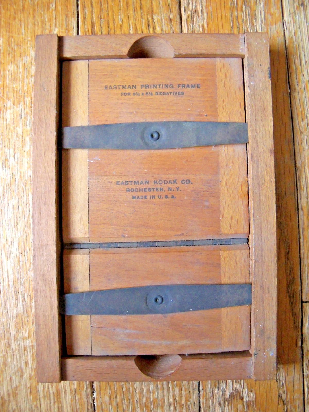 Antique Eastman Kodak Printing Frame with Glass for 3 1/4″ x 5 1/2″ Negatives