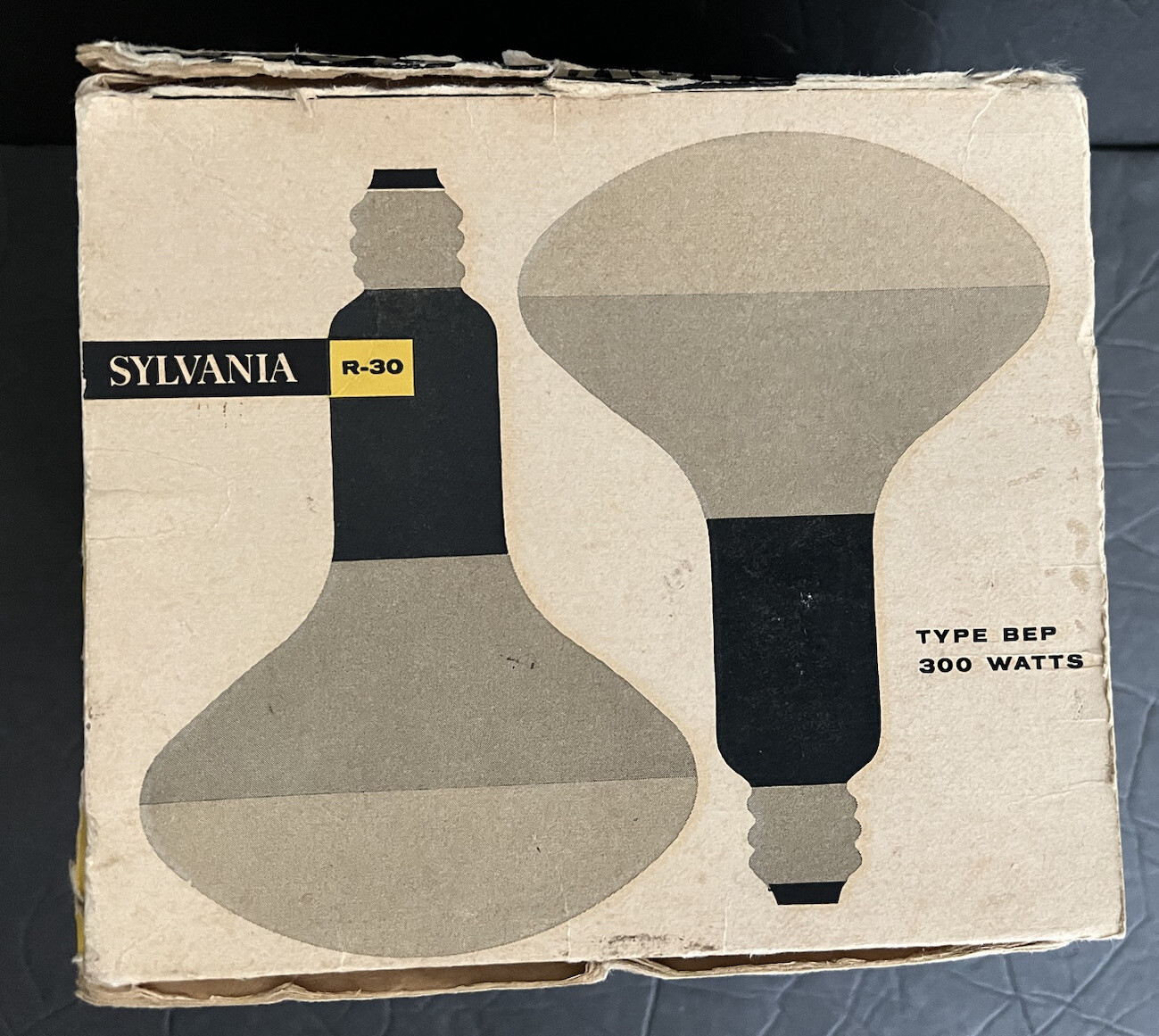 Vintage 2 Pack Sylvania Movie Lights 300 Watts R-30 Type BEP Movie & Photography