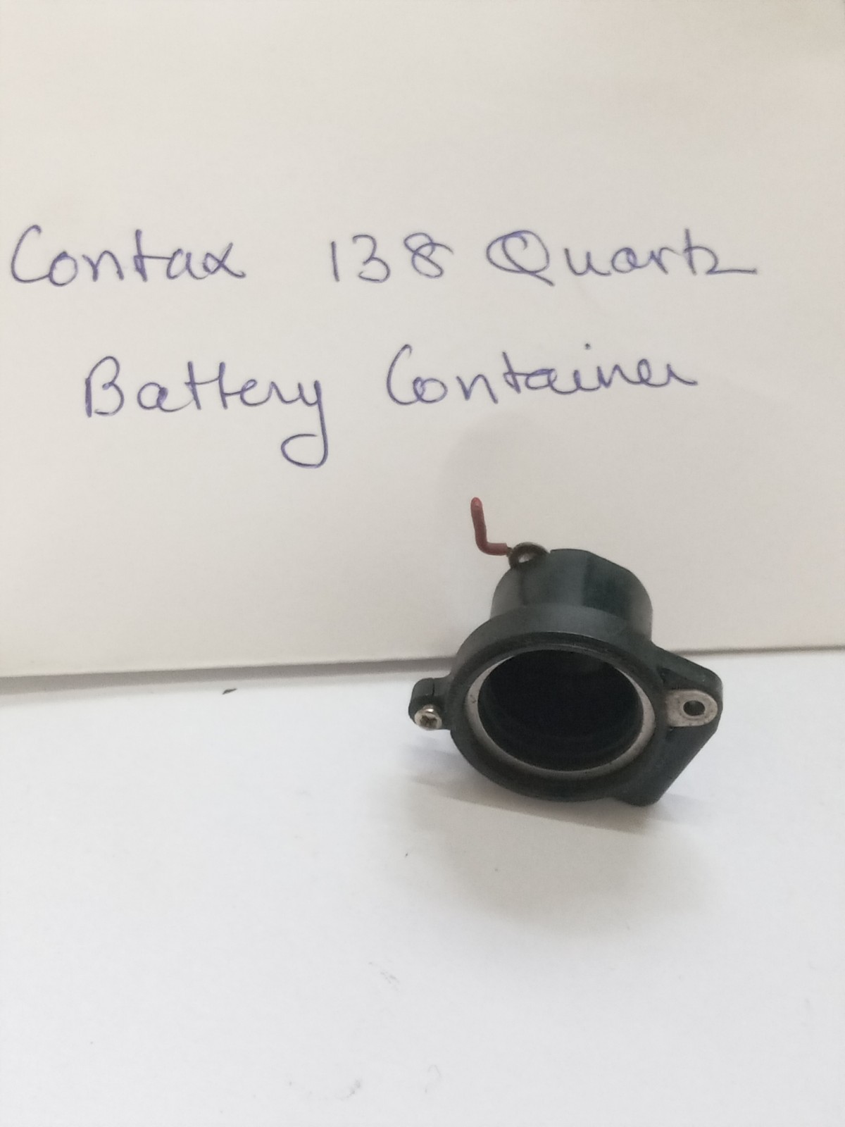 Contax 138 Quartz Battery Container Original Used Spare Part