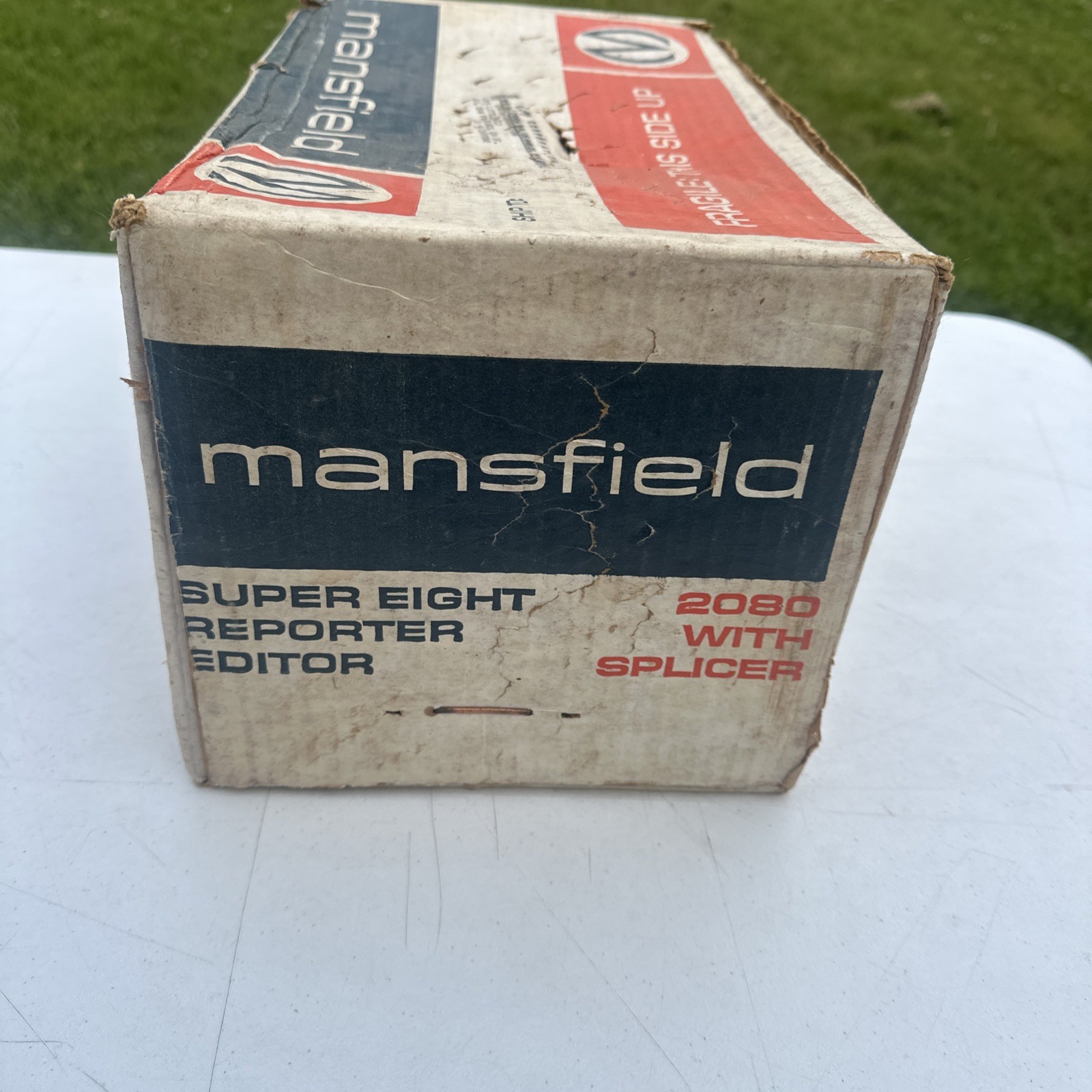 VTG Mansfield Super Eight Reporter Editor 2080 w/ Splicer Box WORKS Film Cinema